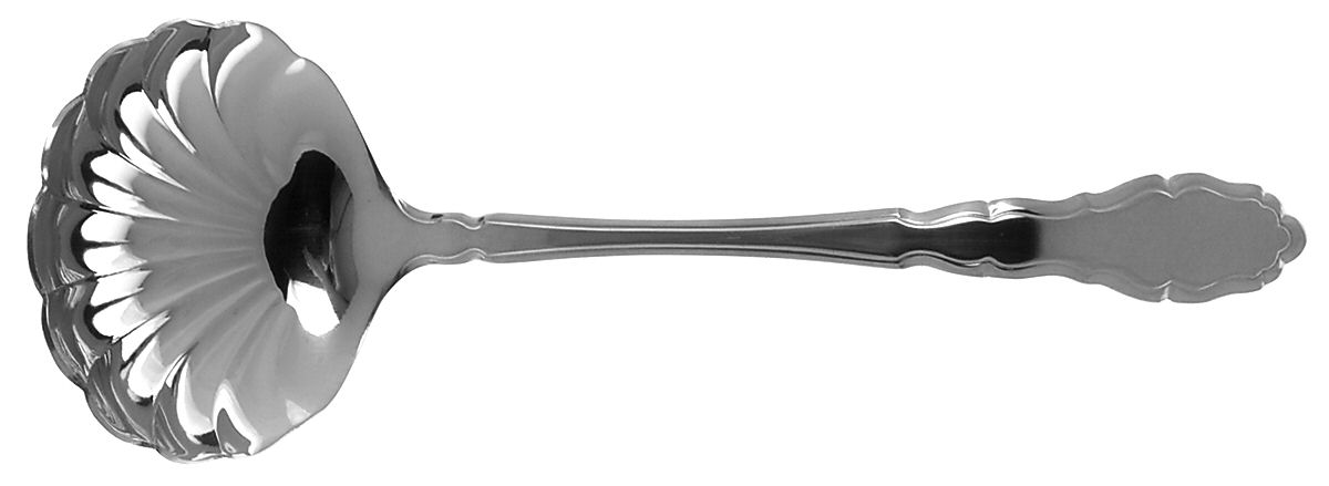 Claridge (Stainless) Gravy Ladle with Shell Bowl by International Silver-1