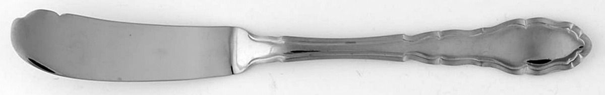 Claridge (Stainless) Flat Handle Master Butter Knife by International Silver-1