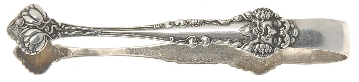 Cleone (Sterling, 1900) Bon Bon Tongs by International Silver-1