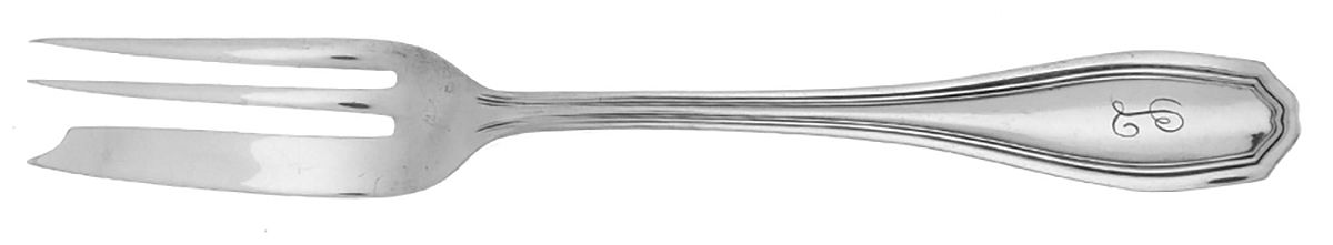 Clinton (Silverplate, 1919) Individual Pie Fork by International Silver-1