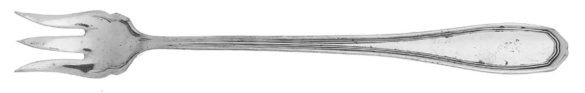 Clinton (Silverplate, 1919) Cocktail/Seafood Fork by International Silver-1
