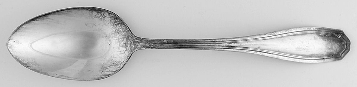 Clinton (Silverplate, 1919) Tablespoon (Serving Spoon) by International Silver-1