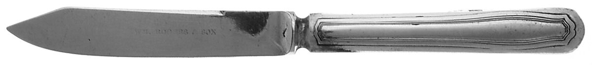 Clinton (Silverplate, 1919) Individual Solid Fruit Knife by International Silver-1
