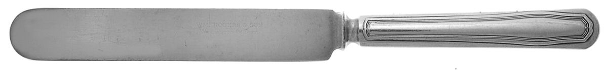 Clinton (Silverplate, 1919) Blunt Solid Knife by International Silver-1