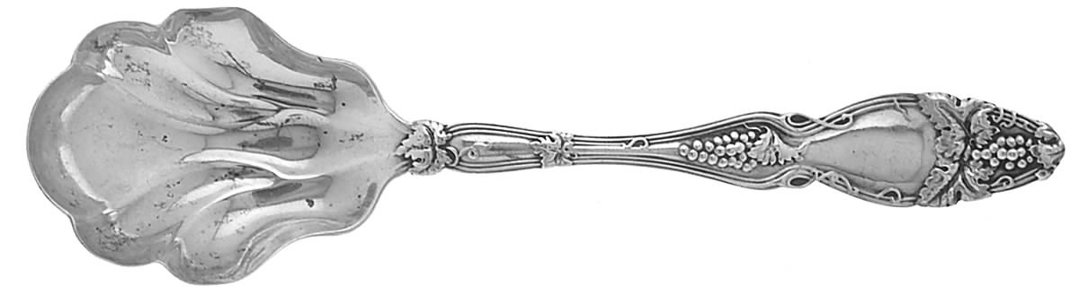 Cloeta (Sterling, 1904) Sugar Shell Spoon by International Silver-1