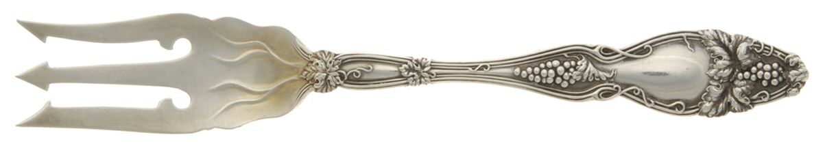 Cloeta (Sterling, 1904) Old Style Pickle Fork by International Silver-1