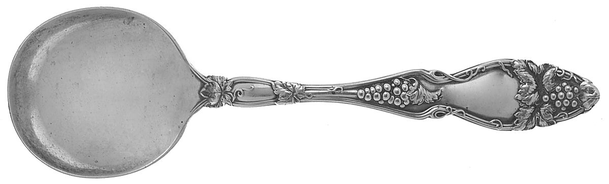 Cloeta (Sterling, 1904) Round Bowl Soup Spoon (Gumbo) by International Silver-1