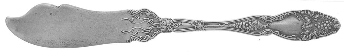 Cloeta (Sterling, 1904) Flat Handle Master Butter Knife by International Silver-1