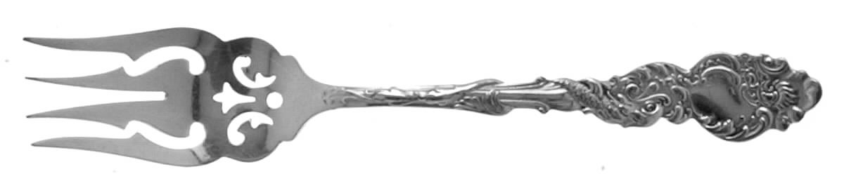 Columbia (Silverplate, 1893) Individual Salad Fork by International Silver-1
