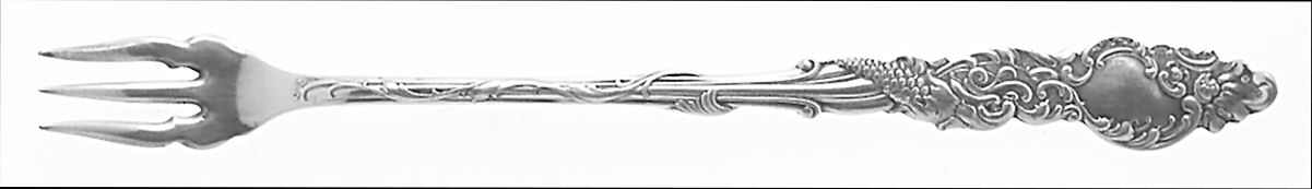 Columbia (Silverplate, 1893) Oyster Fork by International Silver-1