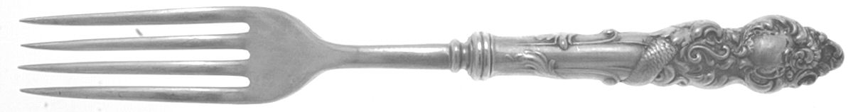 Columbia (Silverplate, 1893) Hollow Handle Fork by International Silver-1