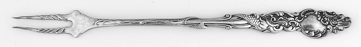 Columbia (Silverplate, 1893) Olive Fork by International Silver-1