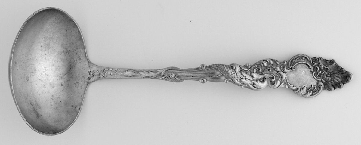 Columbia (Silverplate, 1893) Solid Gravy Ladle by International Silver-1