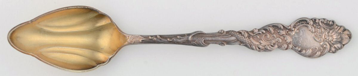 Columbia (Silverplate, 1893) Fruit/Orange Spoon by International Silver-1