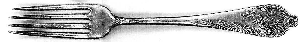 Columbus (Silverplate, 1895) Fork by International Silver-1