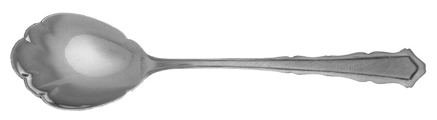 Colonial Manor (Stainless) Sugar Shell Spoon by International Silver-1