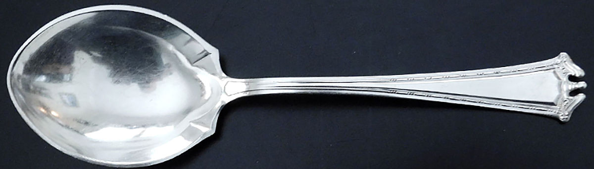 Continental (Silverplate, 1914) Preserve Spoon by International Silver-1