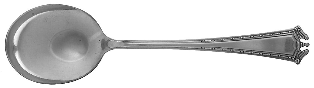 Continental (Silverplate, 1914) Round Bowl Soup Spoon (Gumbo) by International Silver-1
