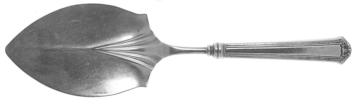 Continental (Silverplate, 1914) Pie Knife Hollow Handle Silverplate Blade by International Silver-1