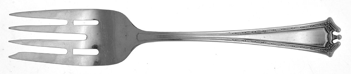 Continental (Silverplate, 1914) Dessert Fork by International Silver-1