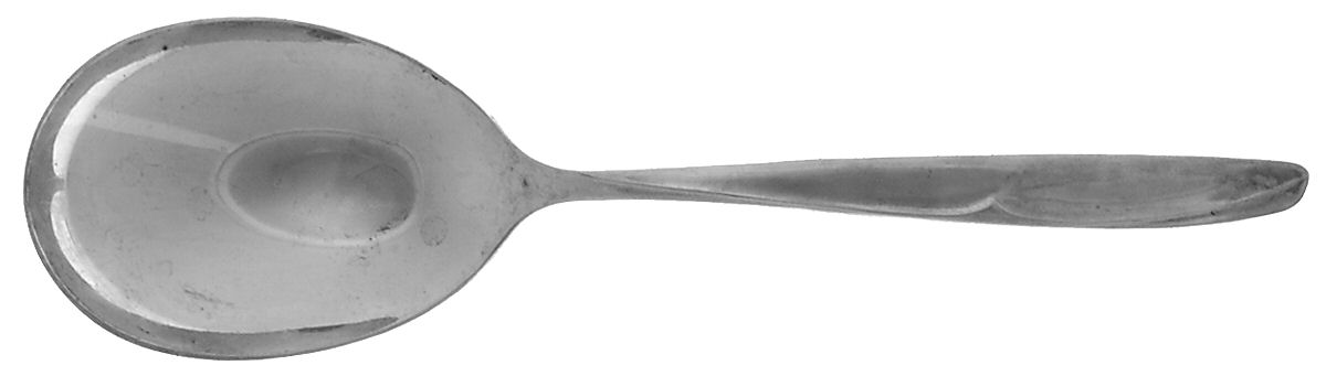 Concept (Silverplate, 1957) Solid Smooth Casserole Spoon by International Silver-1