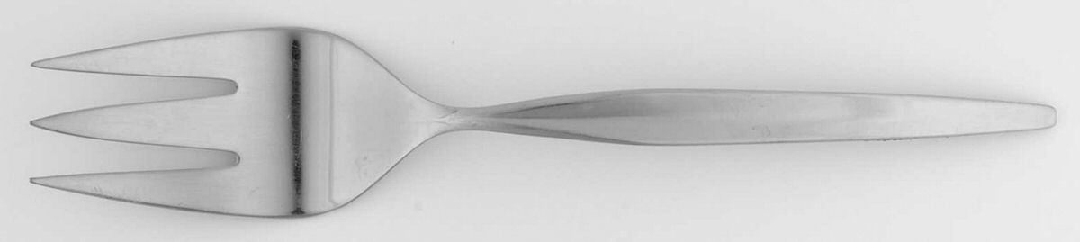 Concept (Stainless, Wm Rogers) Medium Solid Cold Meat Serving Fork by International Silver-1