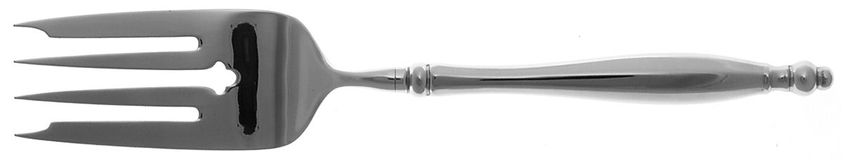 Concept (Stainless, Lyon) Large Solid Cold Meat Serving Fork by International Silver-1