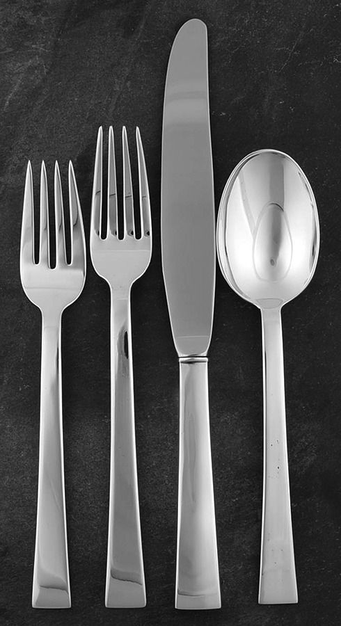 Continental (Sterling, 1934, No Monograms) 5 Piece Place Size Setting by International Silver-1