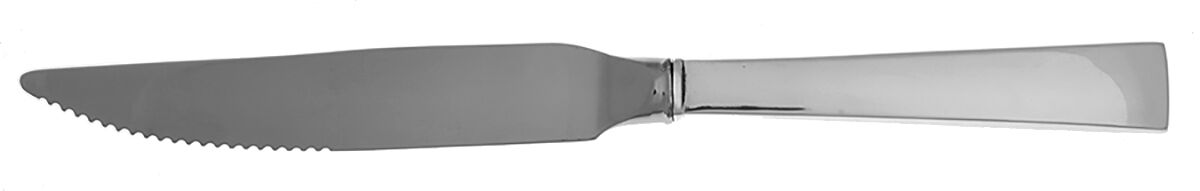Continental (Sterling, 1934, No Monograms) Steak Knife Individual Hollow, Serrate HC by International Silver-1