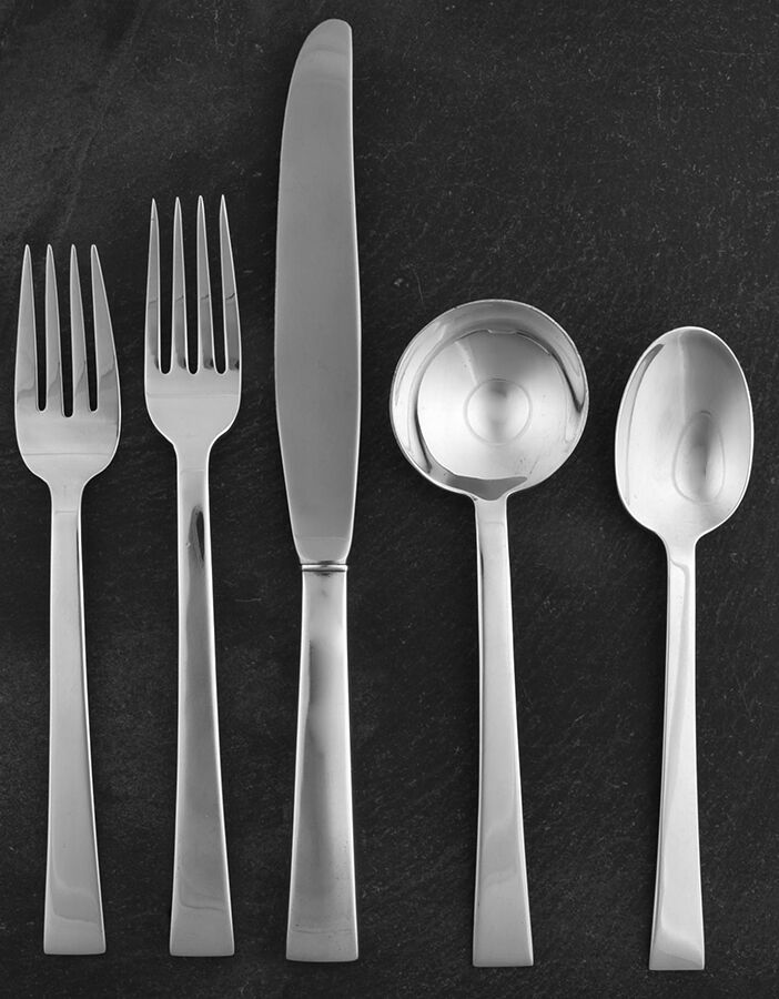 Continental (Sterling, 1934, No Monograms) 40 Piece Estate Set by International Silver-1