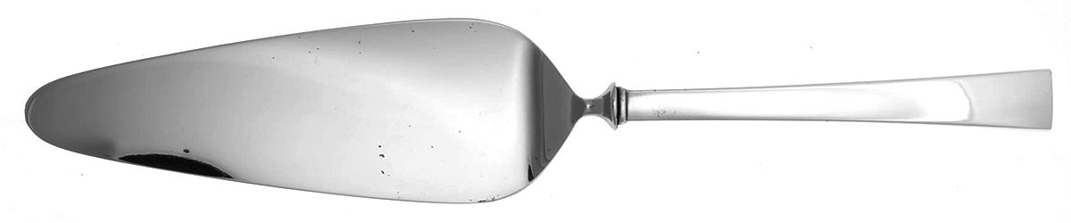 Continental (Sterling, 1934, No Monograms) Pie Server with Stainless Blade by International Silver-1