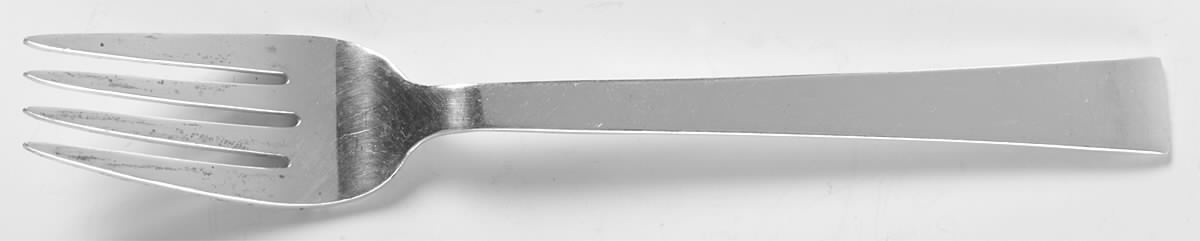 Continental (Sterling, 1934, No Monograms) Individual Salad Fork by International Silver-1