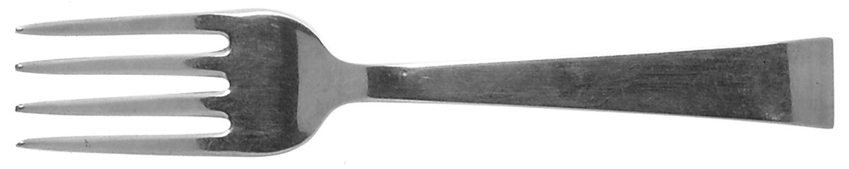 Continental (Sterling, 1934, No Monograms) Baby Fork by International Silver-1