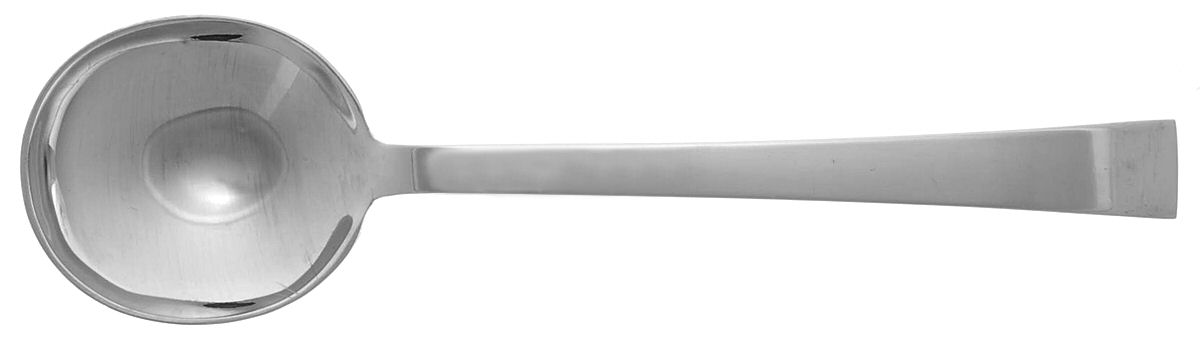Continental (Sterling, 1934, No Monograms) Round Bowl Soup Spoon (Gumbo) by International Silver-1