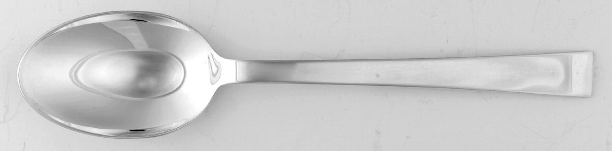 Continental (Sterling, 1934, No Monograms) Dessert/Oval Soup Spoon by International Silver-1