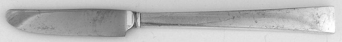 Continental (Sterling, 1934, No Monograms) New French Hollow Grille Knife by International Silver-1