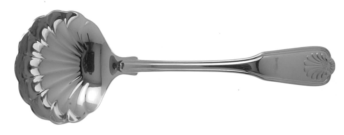 Coquille (Stainless) Solid Gravy Ladle by International Silver-1