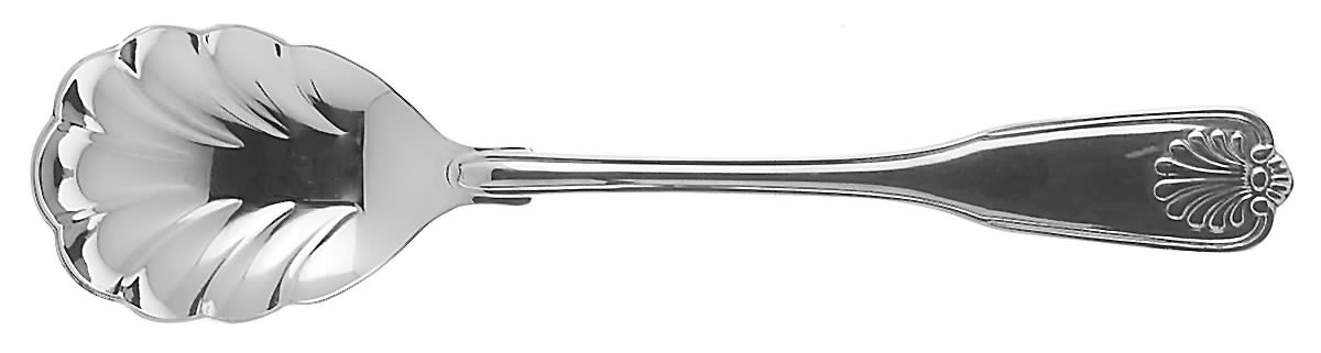 Coquille (Stainless) Sugar Shell Spoon by International Silver-1