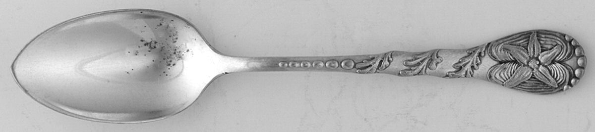 Coral (Silverplate, 1892) Demitasse Spoon by International Silver-1
