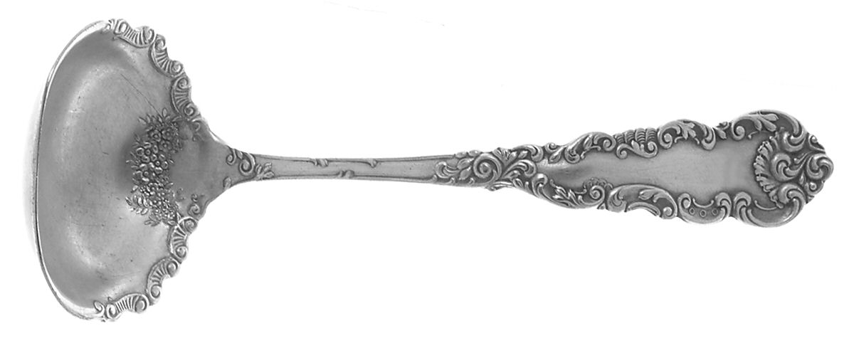 Cordova (Silverplate, 1898) Solid Gravy Ladle by International Silver-1