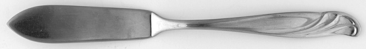 Coral Reef (Stainless) Flat Handle Master Butter Knife by International Silver-1