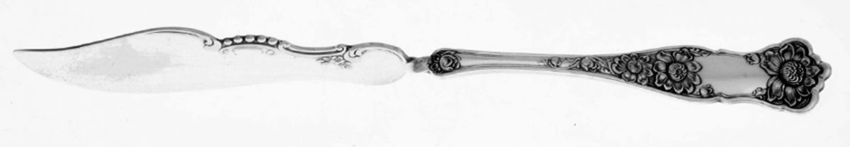 Corona (Silverplate, 1911) Flat Handle Master Butter Knife by International Silver-1