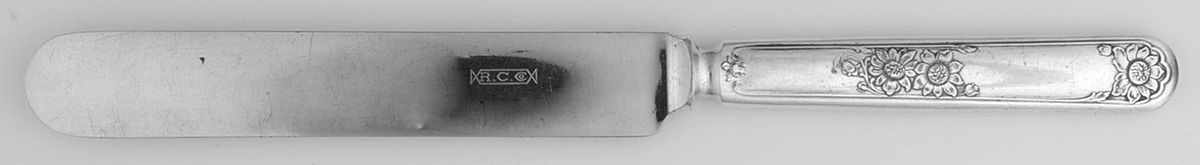 Corona (Silverplate, 1911) Blunt Solid Knife by International Silver-1