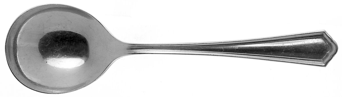 Cortland (Silverplate) Round Bowl Soup Spoon (Cream Soup) by International Silver-1