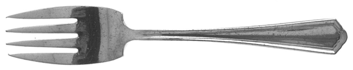 Cortland (Silverplate) Individual Salad Fork by International Silver-1