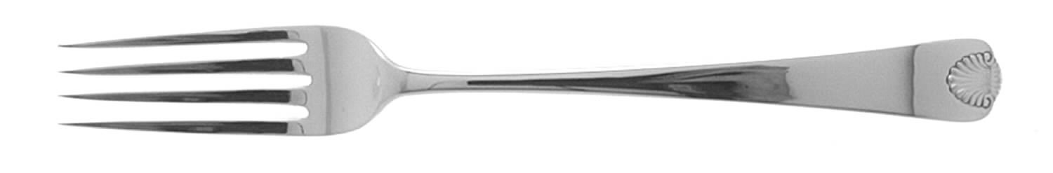 Colonial Shell (Sterling, 1941) Fork by International Silver-1