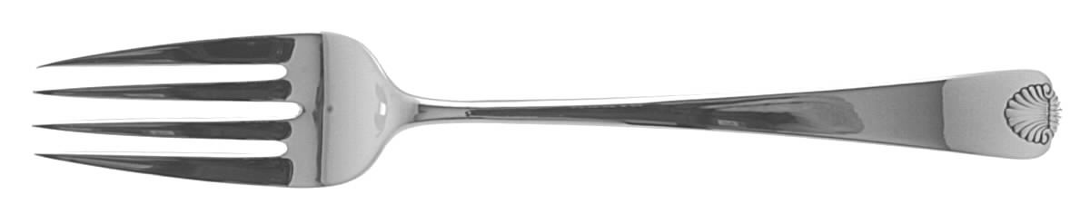 Colonial Shell (Sterling, 1941) Individual Salad Fork by International Silver-1