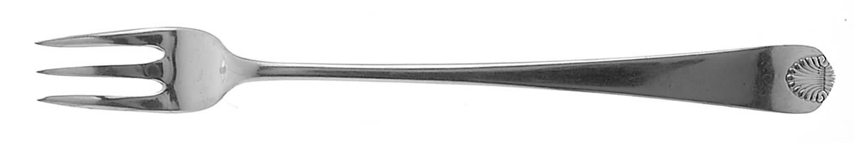 Colonial Shell (Sterling, 1941) Cocktail/Seafood Fork by International Silver-1