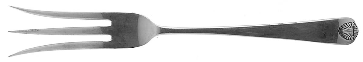 Colonial Shell (Sterling, 1941) Lemon Fork by International Silver-1