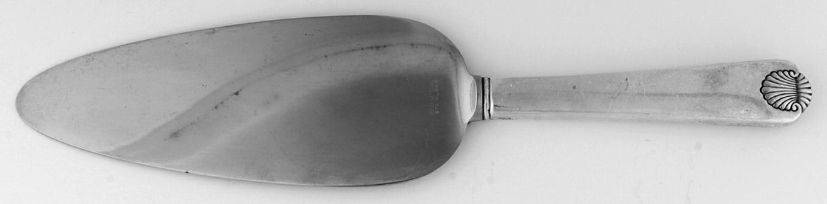 Colonial Shell (Sterling, 1941) Pie Server with Stainless Blade by International Silver-1